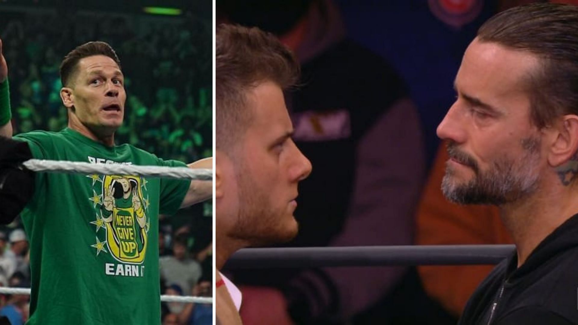 John Cena and 3 former WWE champions referenced during CM Punk segment on AEW Dynamite