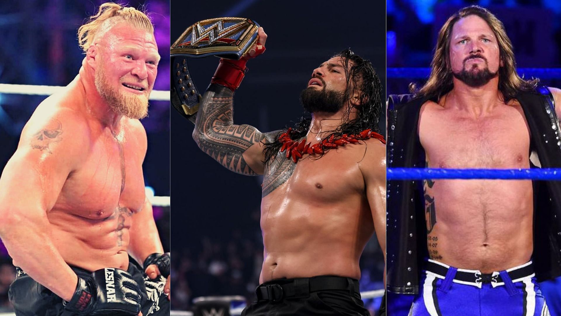 <div></noscript>5 Top WWE rumors from this week: Roman Reigns and Brock Lesnar's backstage influence, AJ Styles' massive record (November 27th, 2021)</div>