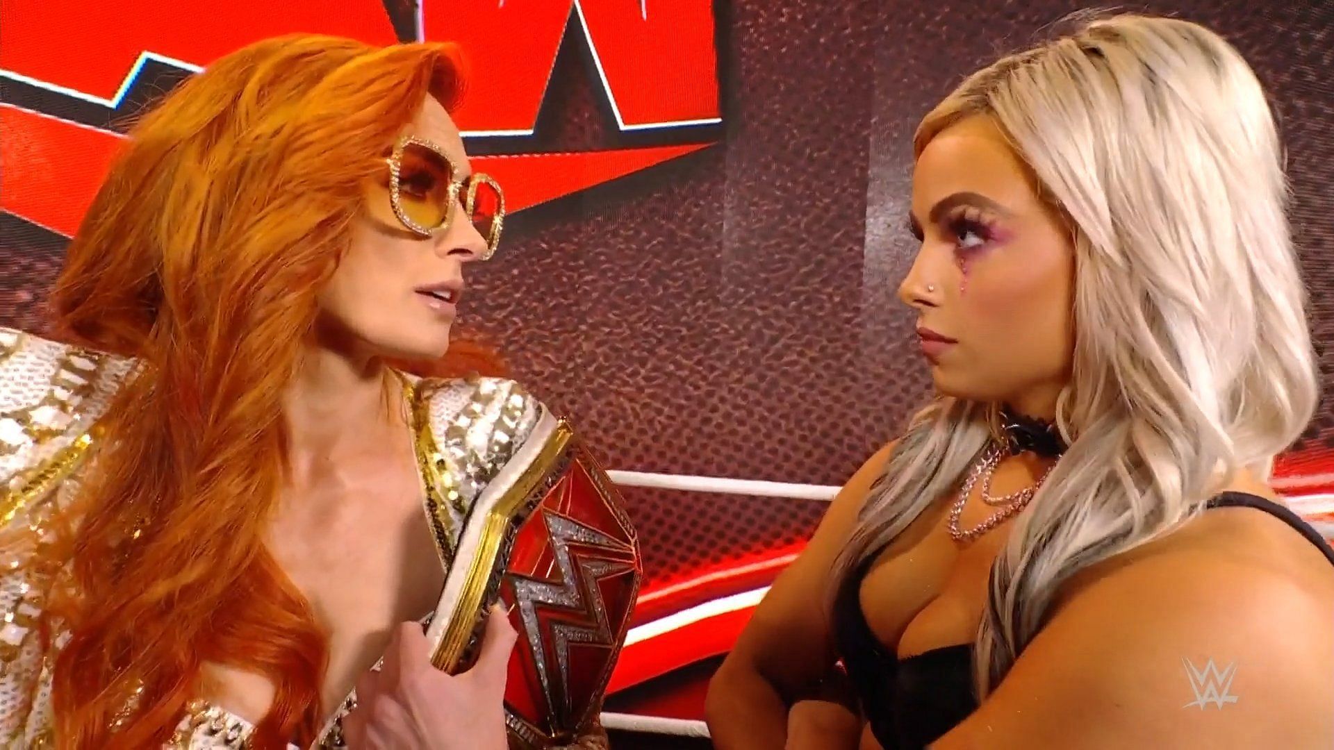 Liv Morgan couldn't stand her ground against Becky Lynch at Monday night RAW