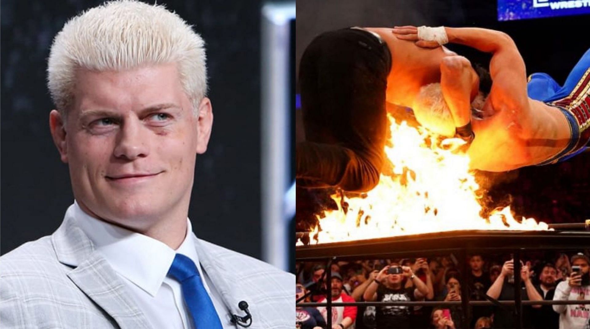 Interesting revelation behind Cody Rhodes taking flaming table spot on AEW Dynamite revealed - Reports