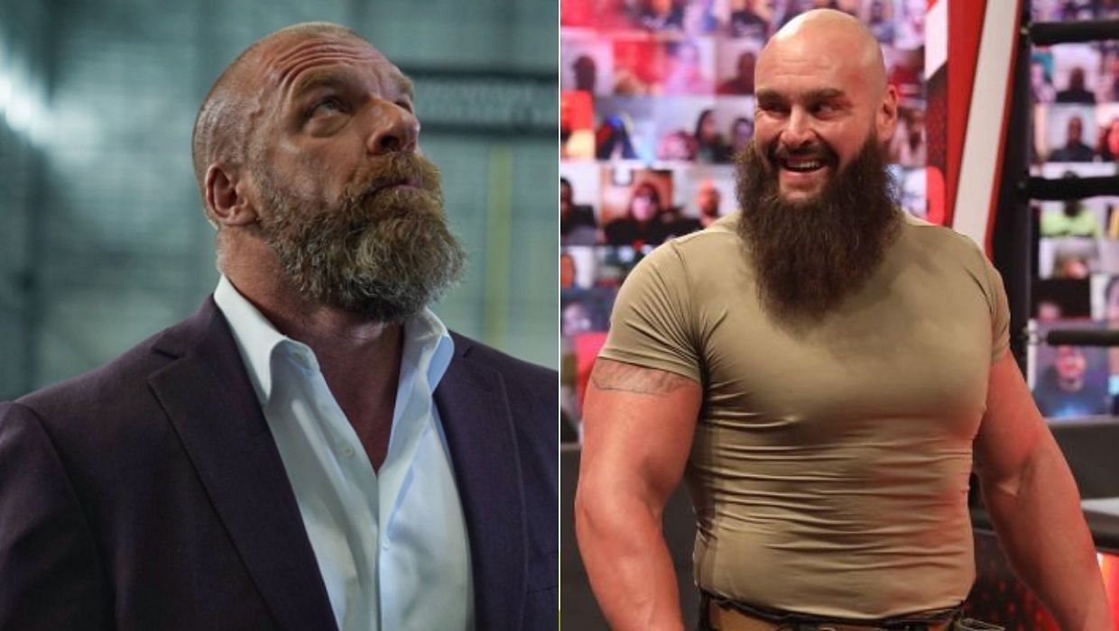 <div></noscript>WWE News & Rumor Roundup: Former world champion bids goodbye; Iconic name set to return; Triple H health update, Braun Strowman's kind gesture (1st December 2021)</div>