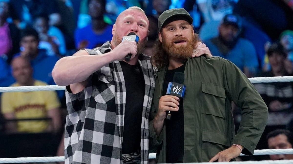 Brock Lesnar cost Sami Zayn the biggest match of his career on WWE SmackDown