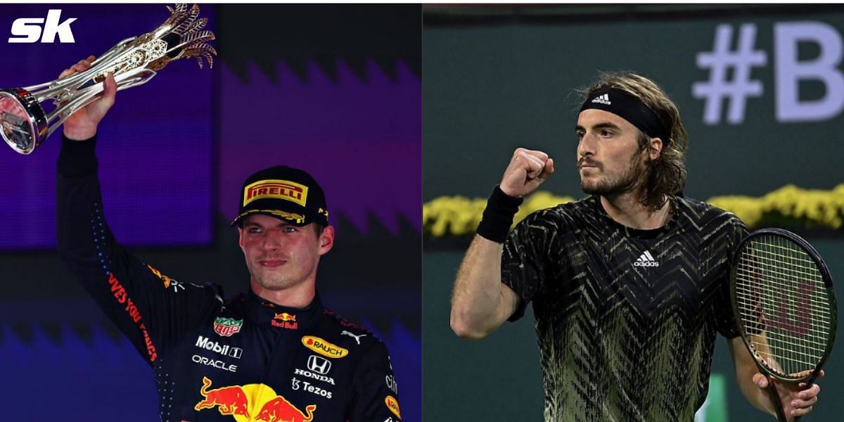 Stefanos Tsitsipas rooting for Max Verstappen to win the F1 championship