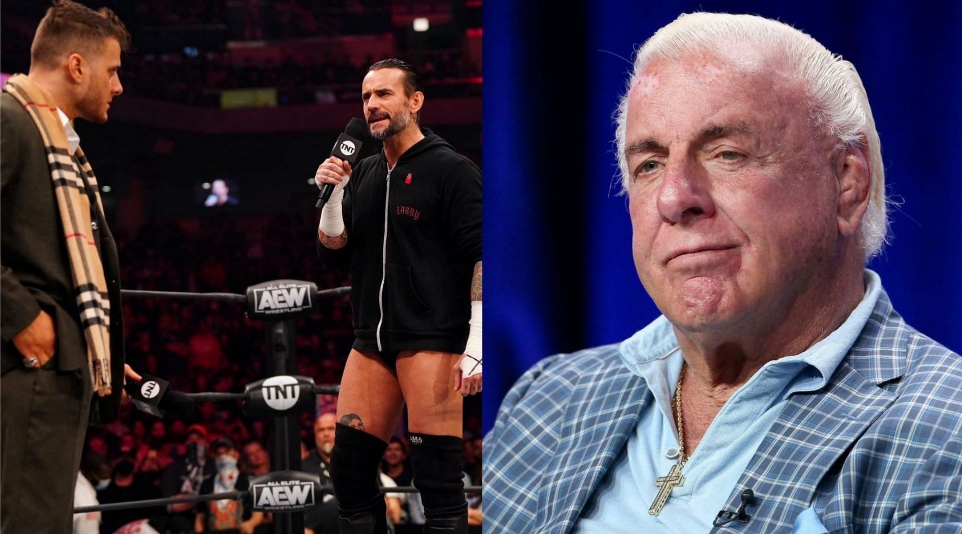 Ric Flair had one big issue with recent MJF and CM Punk segment on AEW Dynamite