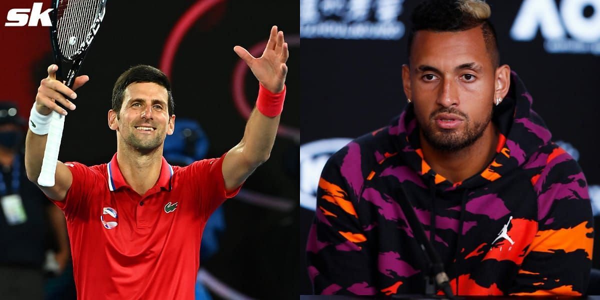 "I was getting f*****g millions of hate messages when I went out and initially stood up for Novak Djokovic" - Nick Kyrgios
