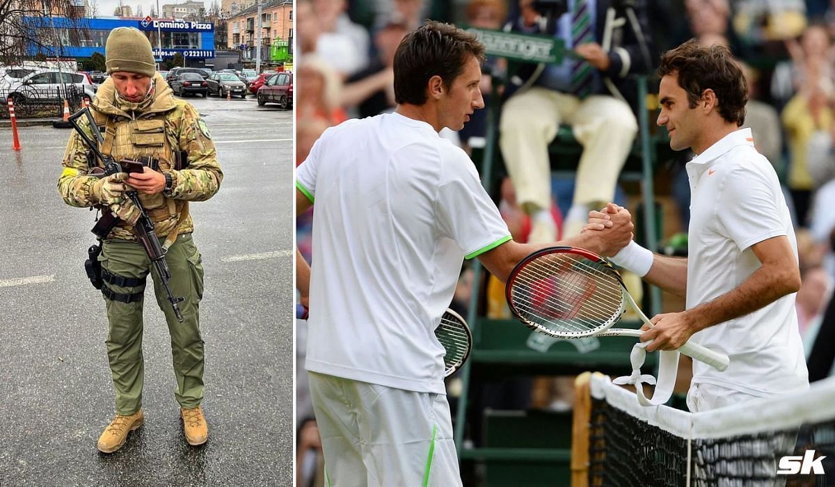 The player who famously beat Roger Federer at Wimbledon and is now defending Ukraine, who is Sergiy Stakhovsky?
