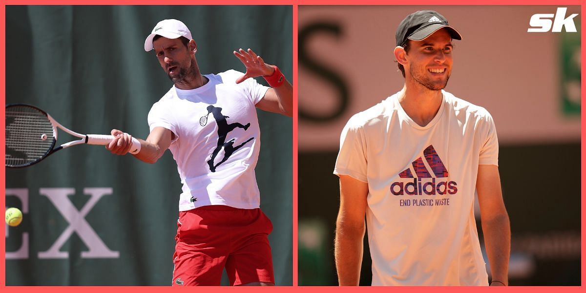 Watch: Novak Djokovic hitting the practice courts with Dominic Thiem in Belgrade 
