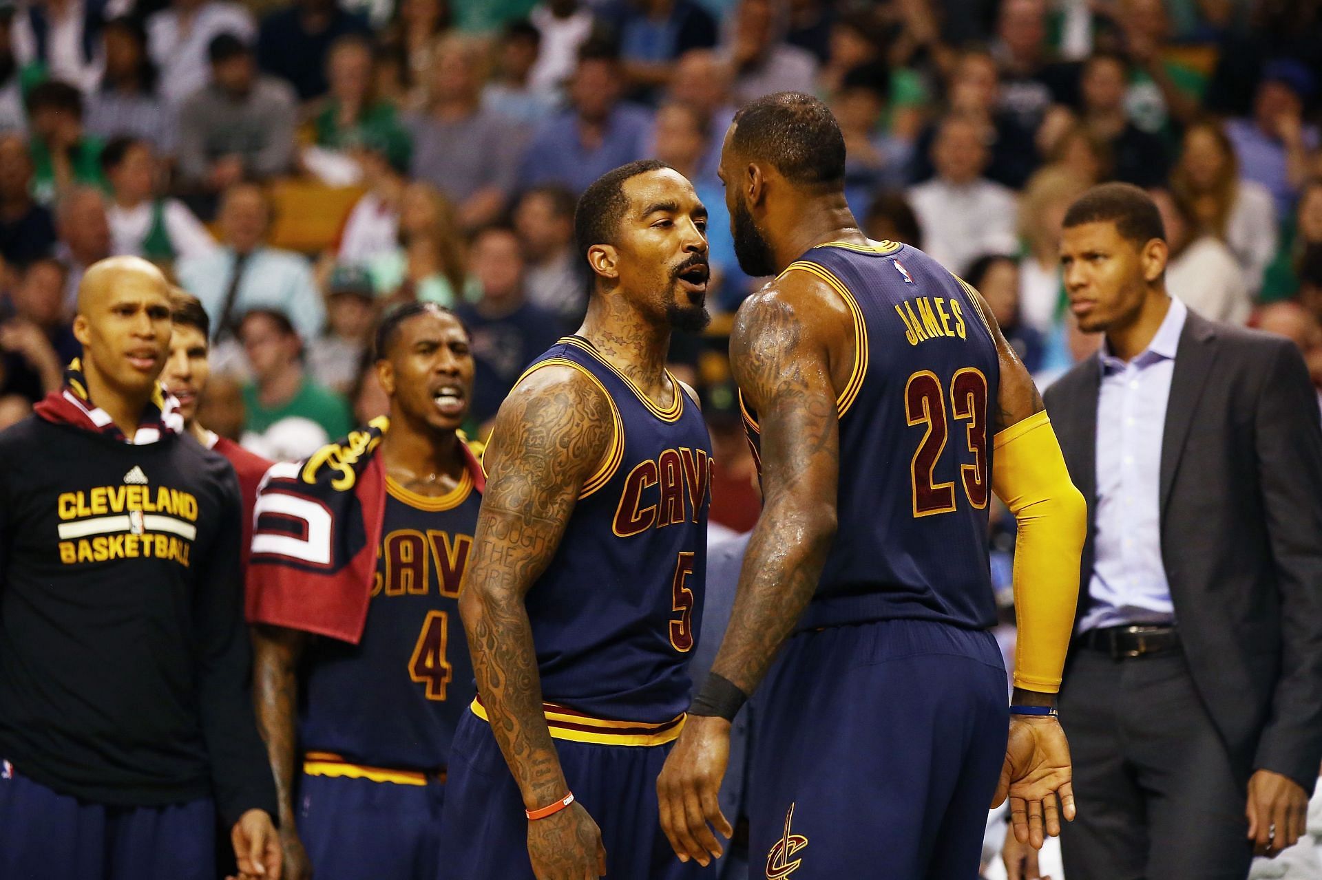 “I’m not about to just go right up on this tall-a** motherf**ker” - J.R. Smith on his infamous dribble incident in the 2018 NBA Finals, says he thought will call a timeout