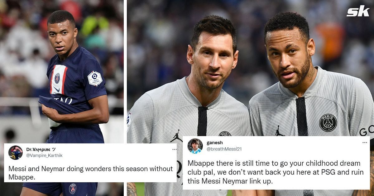 “We don’t want you back here at PSG,” “Learn the act of selflessness” – Fans troll Mbappe as Messi and Neymar produce ‘absolute synergy’ on the pitch in his absence
