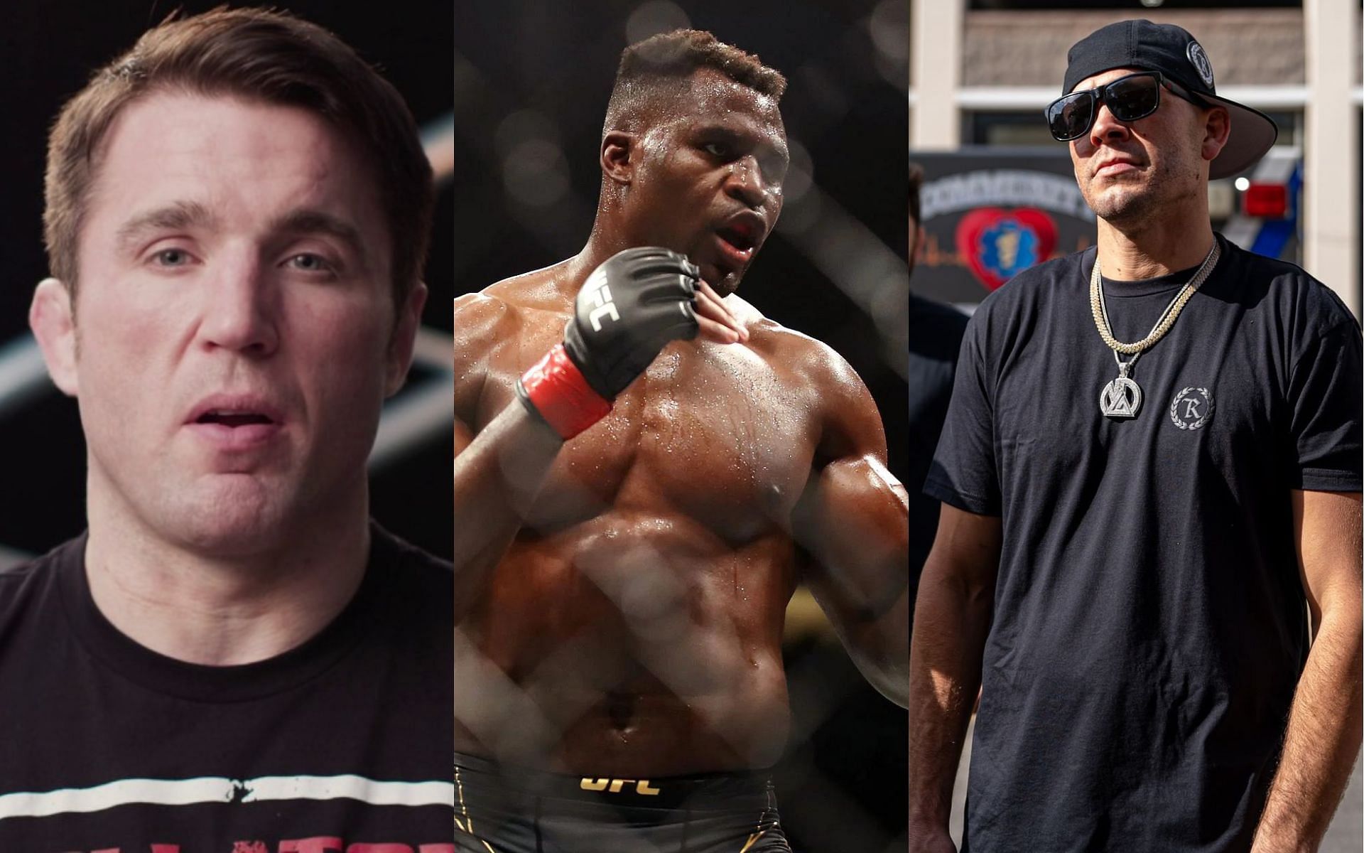 They’ve been oddly nice to each other on social media – Chael Sonnen speculates if Nate Diaz’s new promotion plans on signing Francis Ngannou