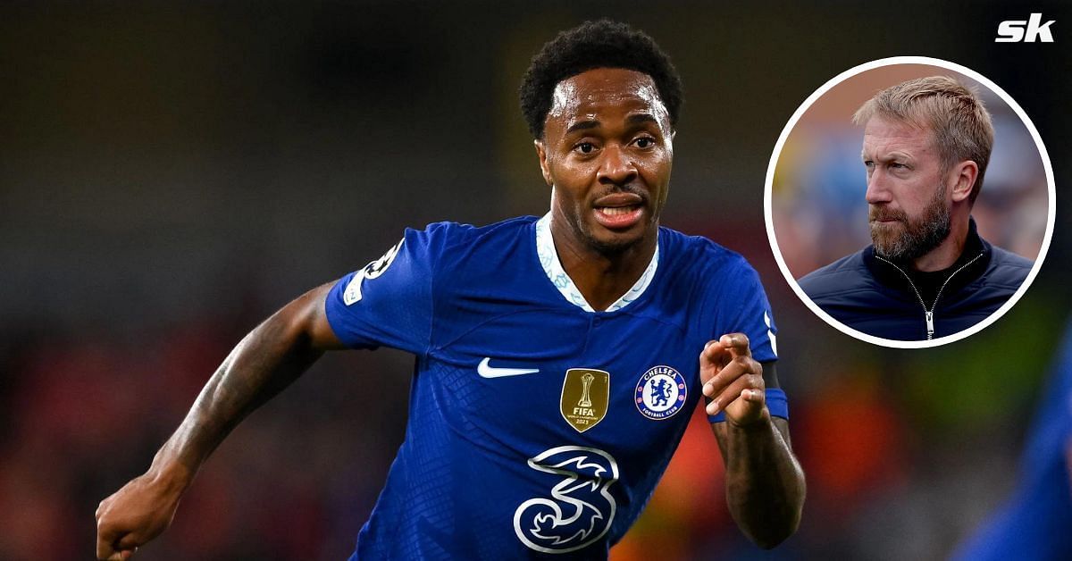 “I think it’s more a team thing” – Graham Potter offers interesting opinion on concern about Raheem Sterling’s form at Chelsea