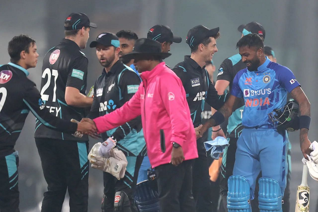Five records that were broken in the 2nd T20I of the India vs New Zealand 2023 series