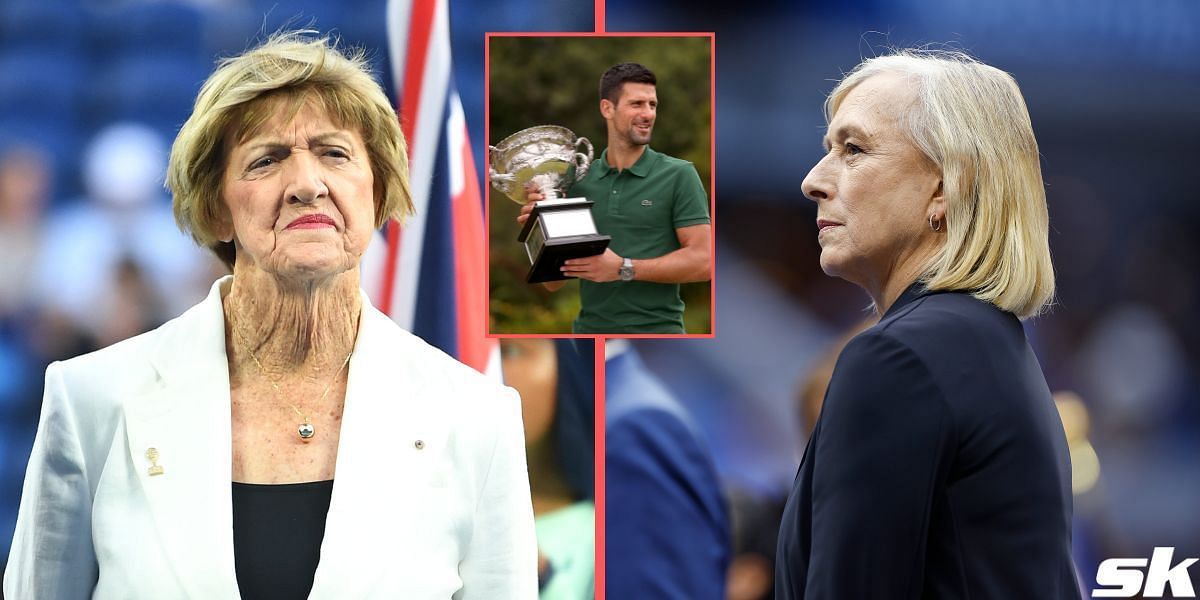 If Martina Navratilova is greater than Novak Djokovic, Margaret Court is the GOAT: Journalist warns tennis media