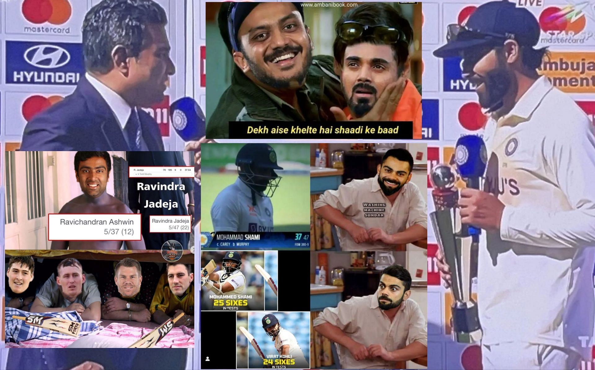 Top 10 funny memes after Team India's thumping victory in 1st Test vs Australia in 2023 Border-Gavaskar Trophy series