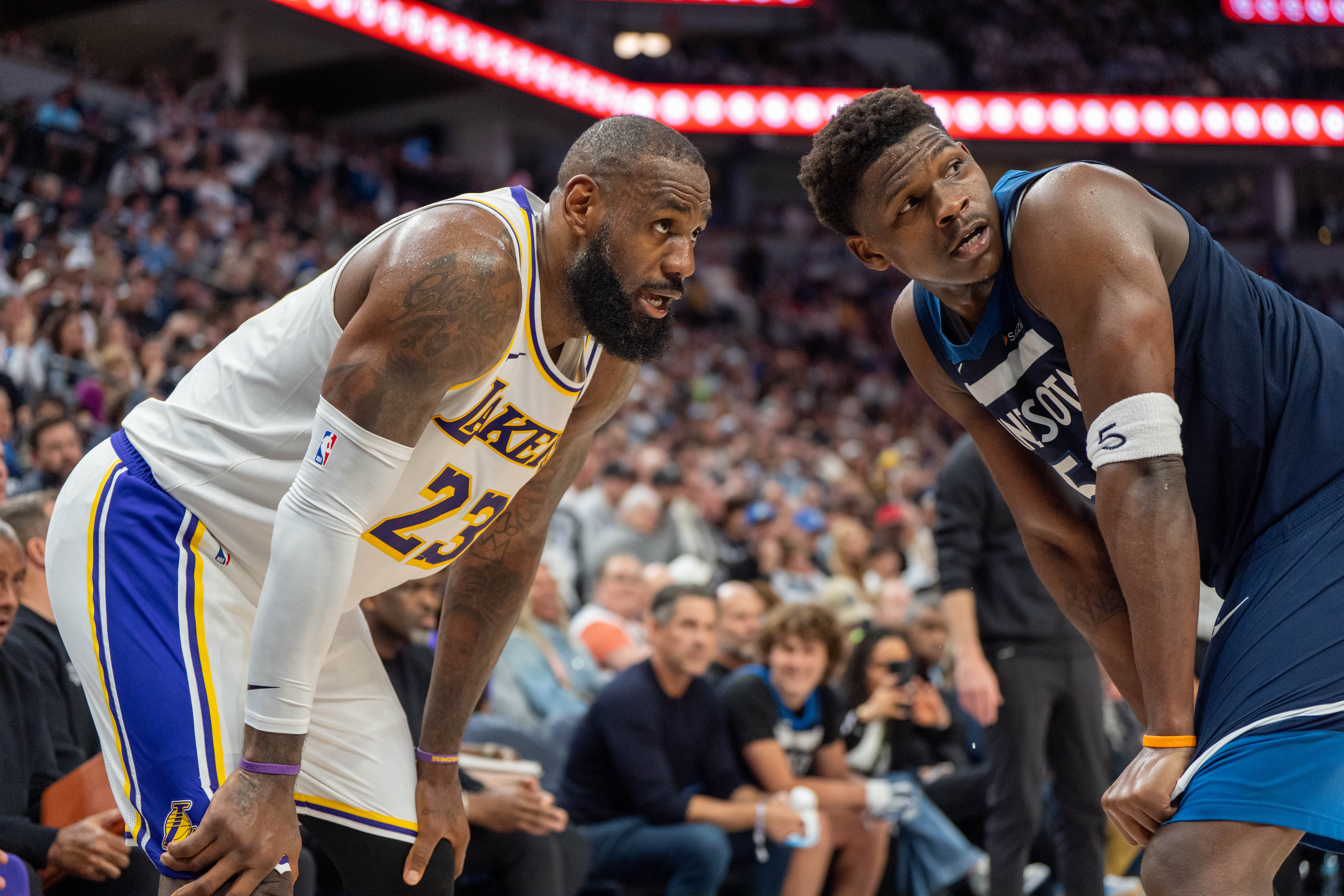 Minnesota Timberwolves vs LA Lakers predicted starting lineups and depth charts for Game 5 (April 30) .. 2025 NBA Playoffs