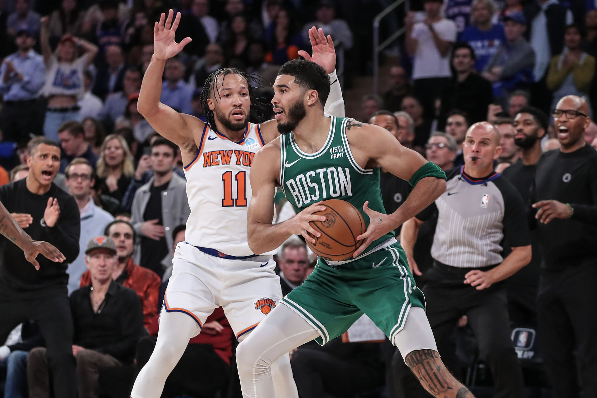 Boston Celtics vs New York Knicks predicted starting lineups and depth charts for Game 3 (May 10) .. 2025 NBA Playoffs