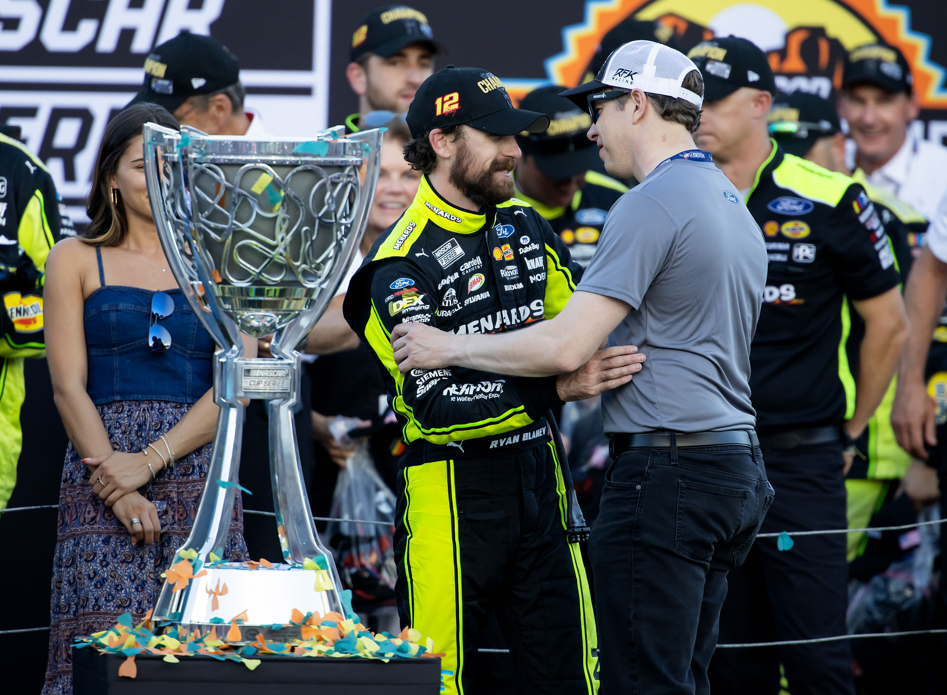 Brad Keselowski, Toni Breidinger among the star drivers to help Ryan Blaney in his noble cause 