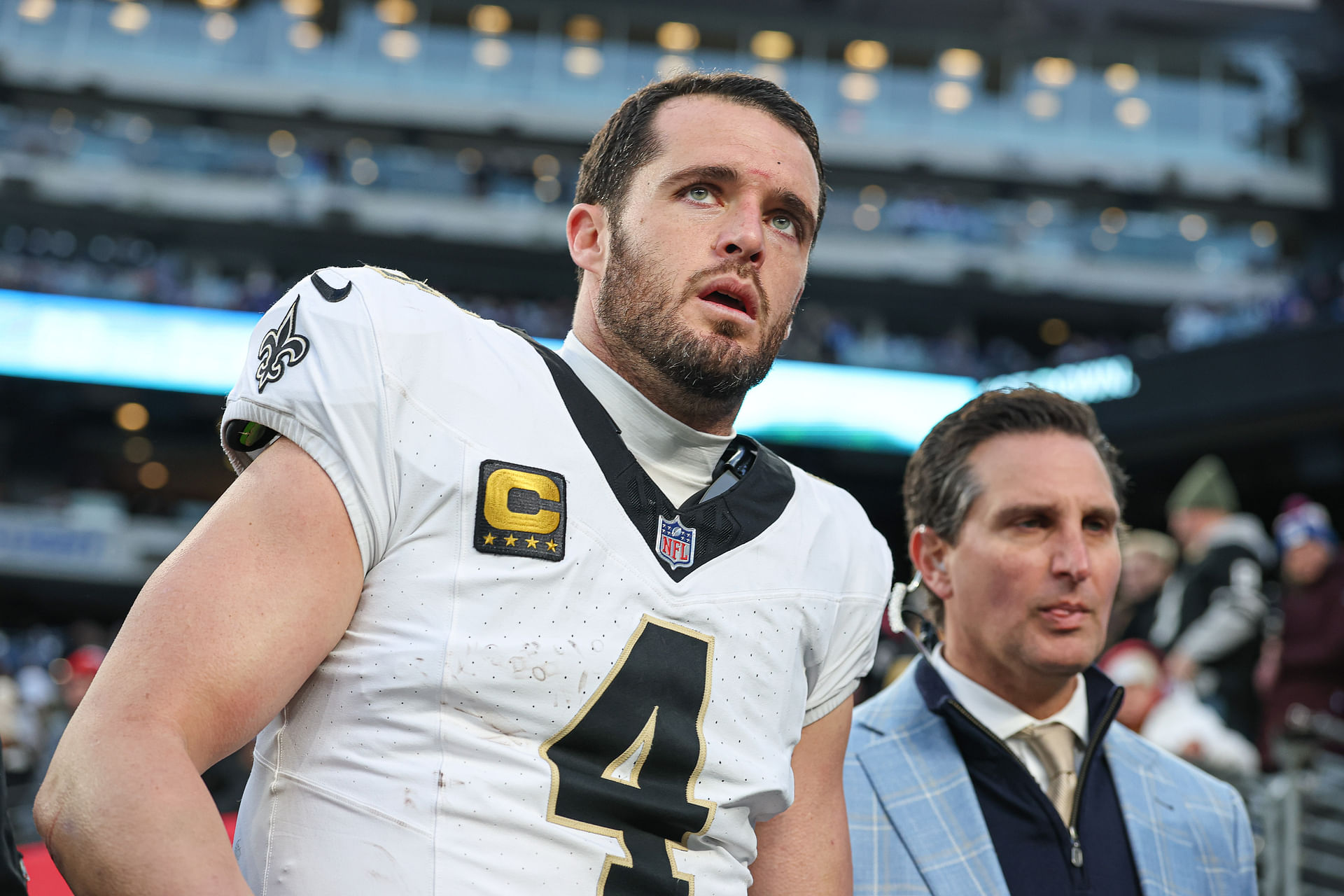 NFL insider reveals Derek Carrs status after major injury with rookie Tyler Shough ready to step in