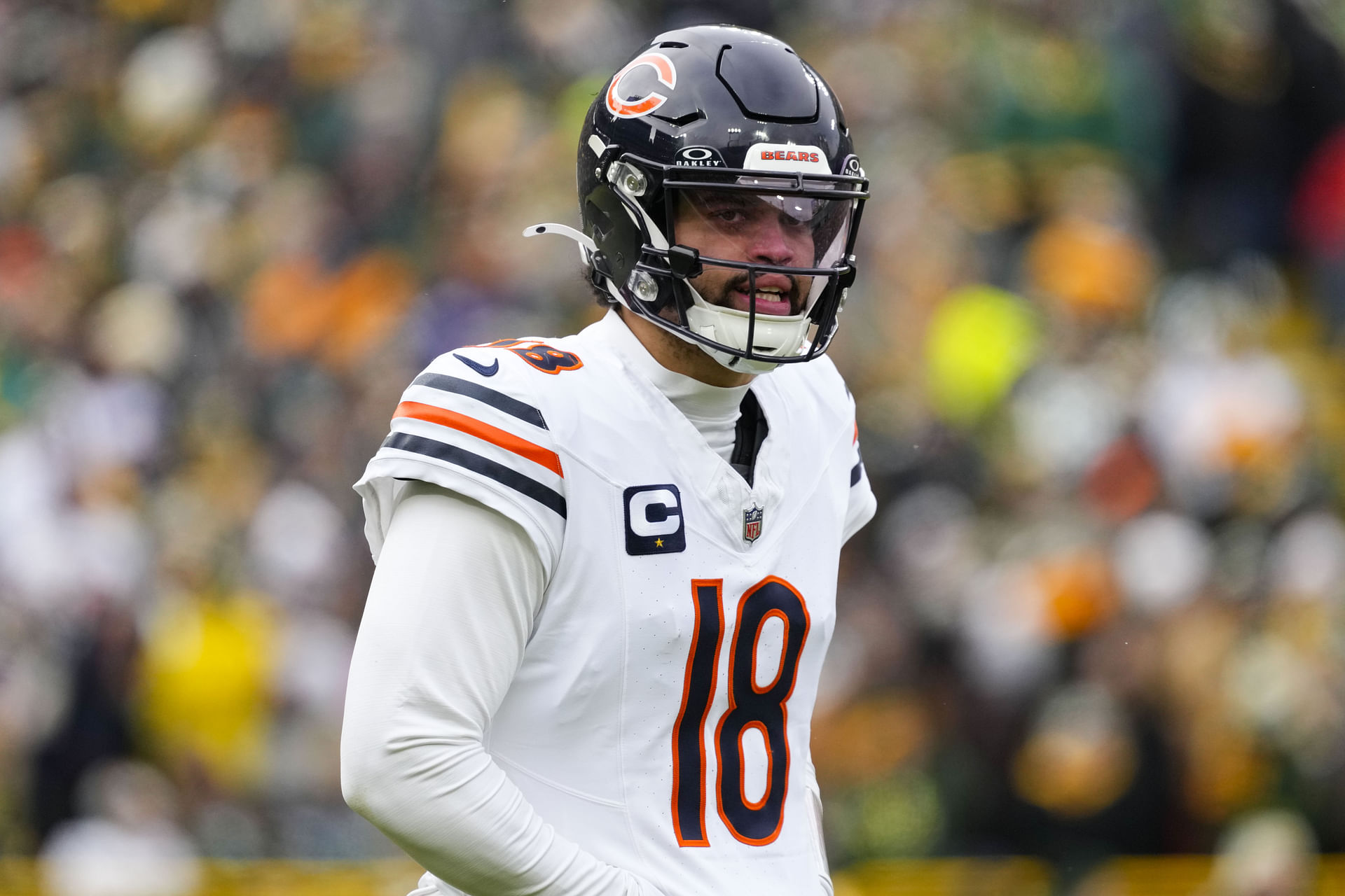 Bears Caleb Williams drops 2-word reaction in Chicago lingo to welcome new Pope