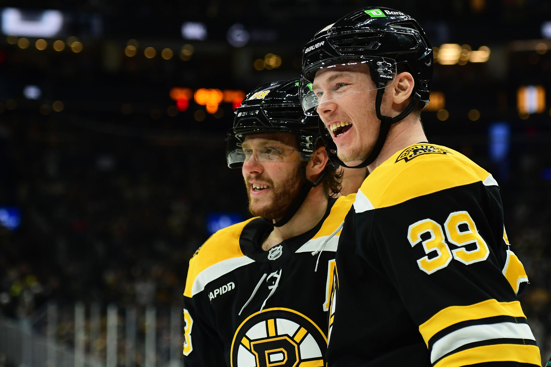 Bruins GM quips about Morgan Geekies impending contract extension - Somewhere between a one and eight year deal