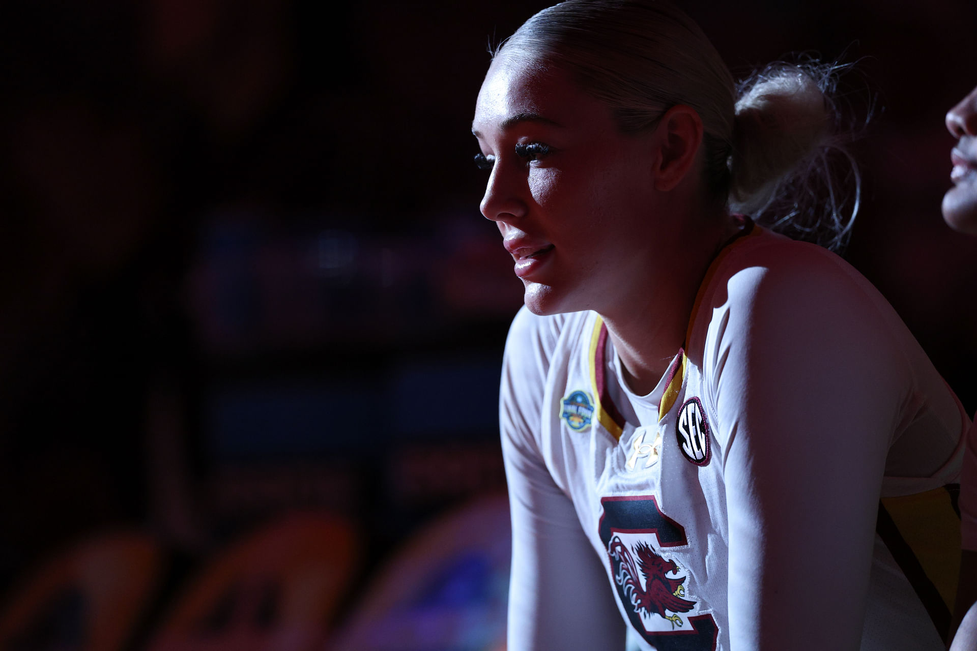 Future top 10 pick: College hoops fans hype South Carolina star Chloe Kitts in her latest lip-sync TikTok video