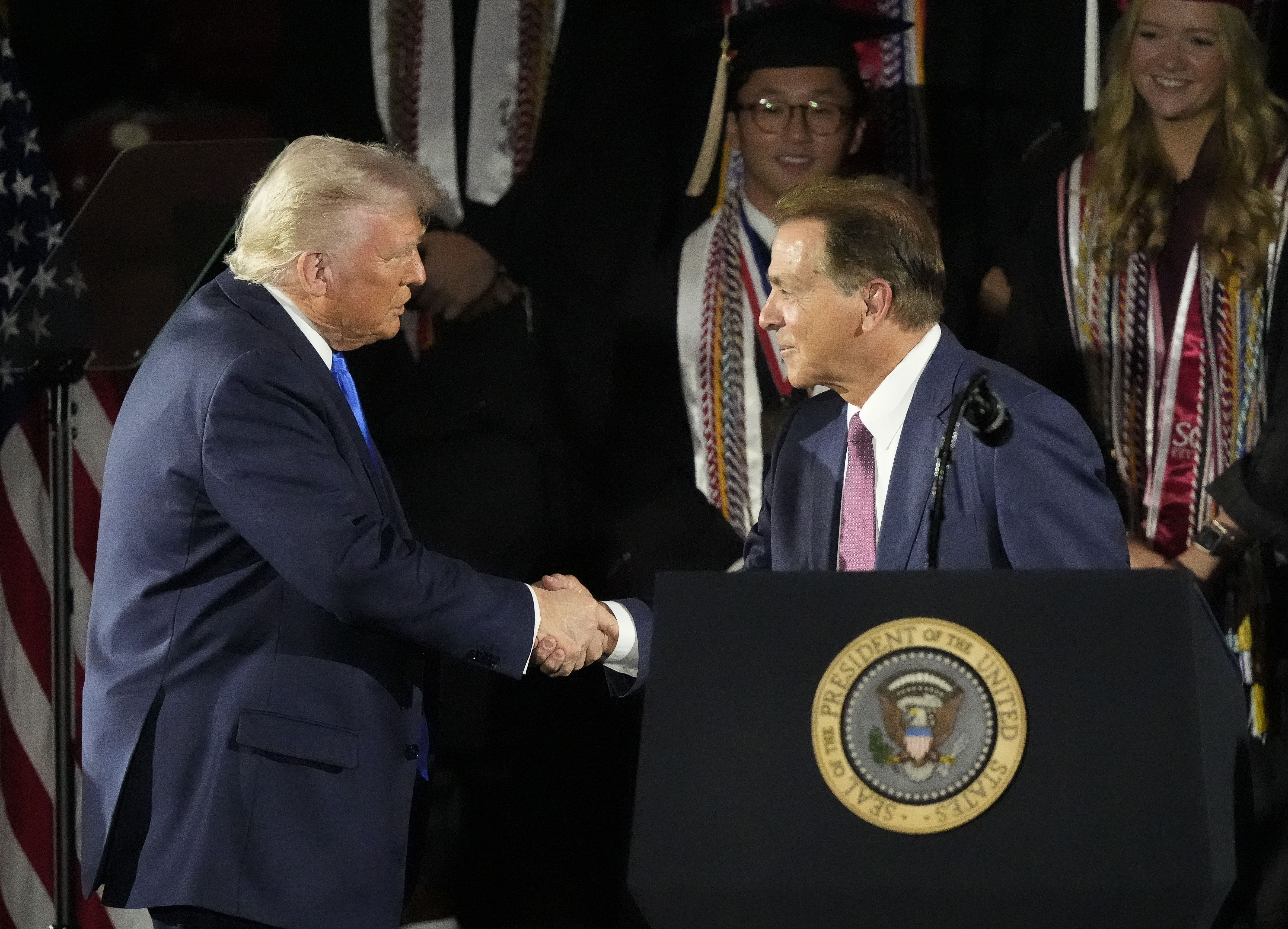 Donald Trump’s harsh critic gives $250k reality check to college athletes after “lobbying” from Nick Saban paves way for NIL change