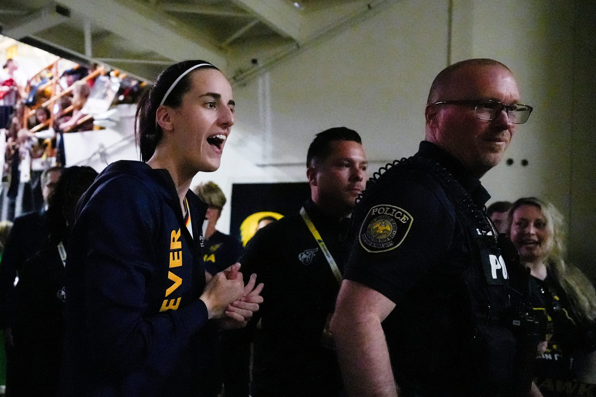 Caitlin Clark mania begins as fans line up hours in hopes of snagging early merch&nbsp;