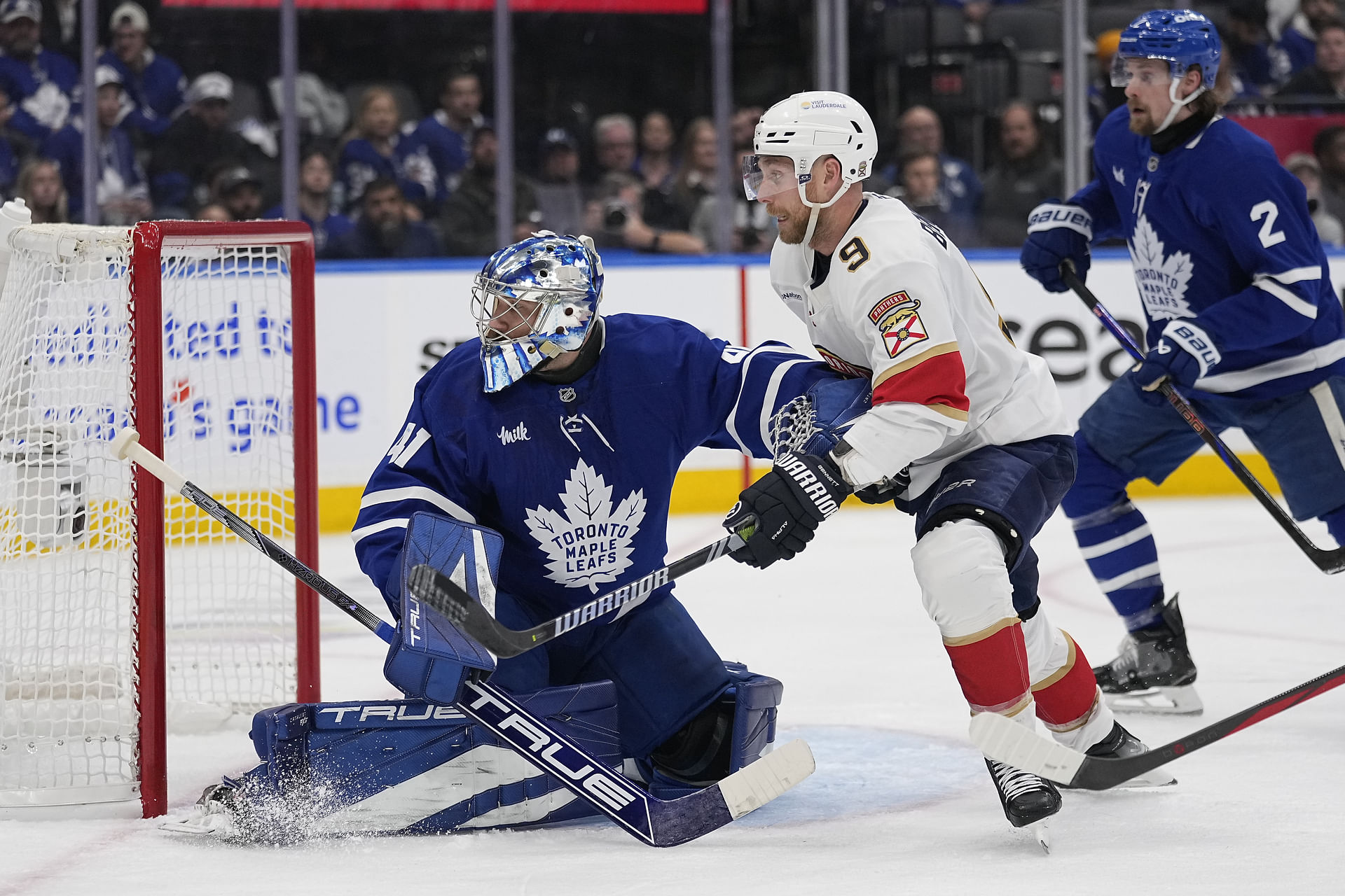 Anthony Stolarz injury update: Leafs goalie reportedly stretchered out of arena