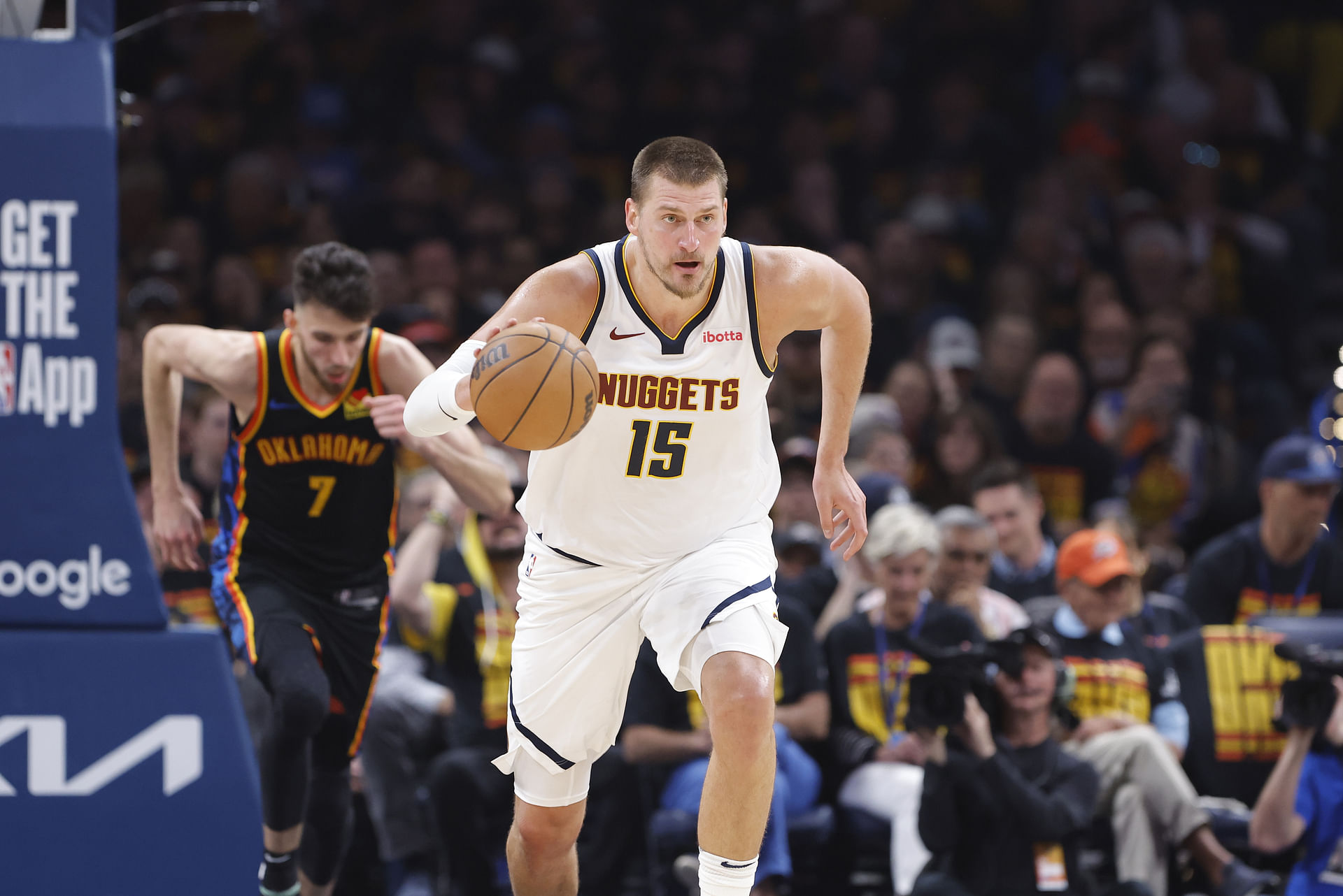 Nikola Jokic spotted chilling at the bar after tormenting Thunder with mind-boggling double-double 