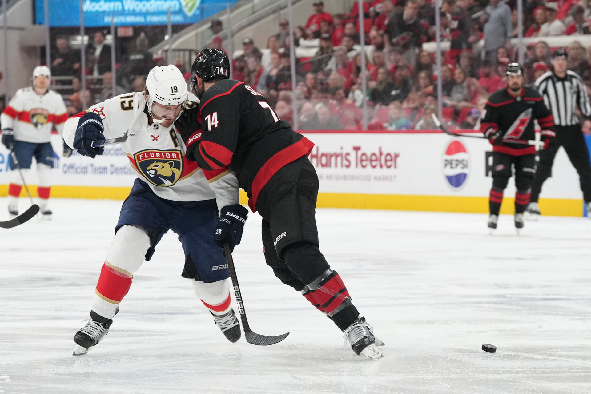 Fans irate at atrocious Matthew Tkachuk embellishment call despite Jordan Staal hooking penalty: NHL refs some of the dumbest people on the planet