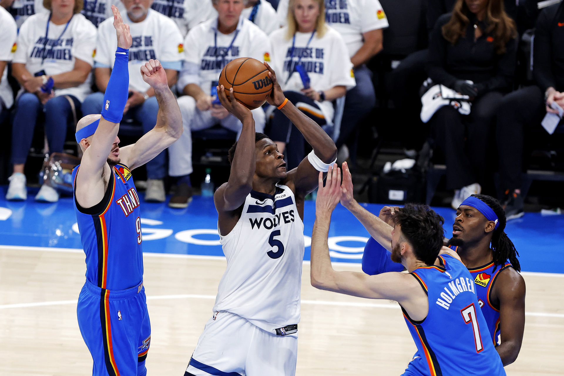 15 puppets on one string - Anthony Edwards sums up massive reason behind OKC Thunders success