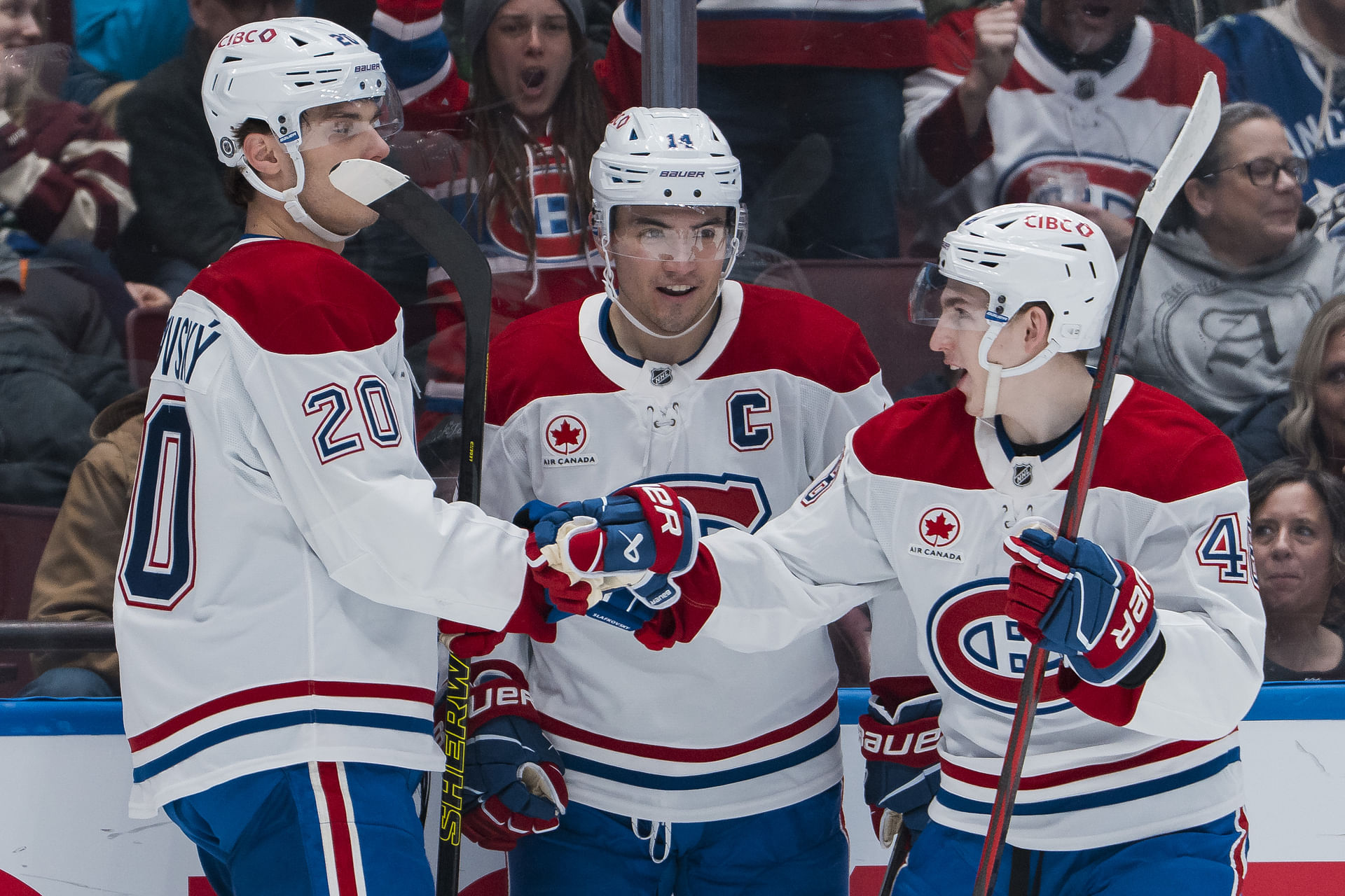 Shocker: Canadiens Arber Xhekaj, Nick Suzuki and more react to Lane Hutson winning Calder Trophy as NHL Rookie of the Year