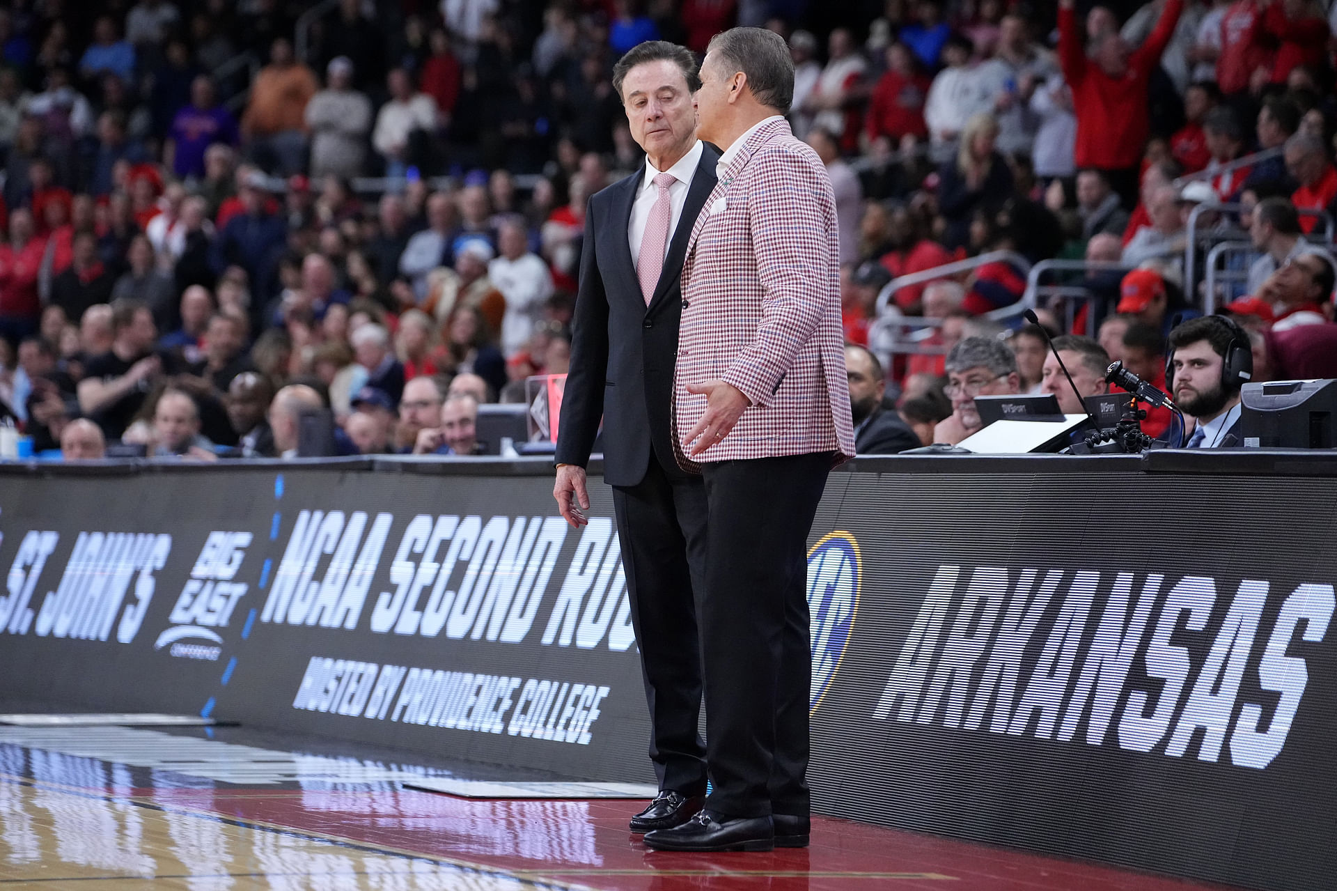 St. John's HC Rick Pitino reflects on Sweet 16 loss to longtime rival John Calipari: "Don't feel we were a great basketball team"