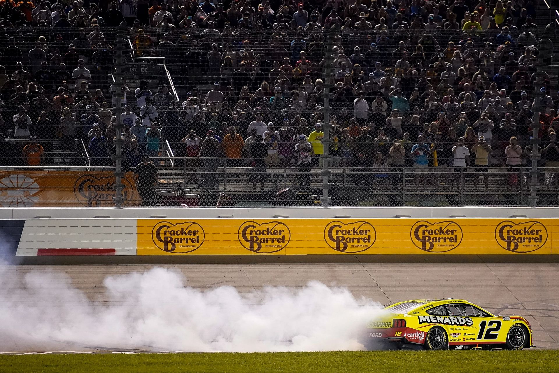 Ryan Blaney denies Carson Hocevar his career-first NASCAR Cup win at Nashville