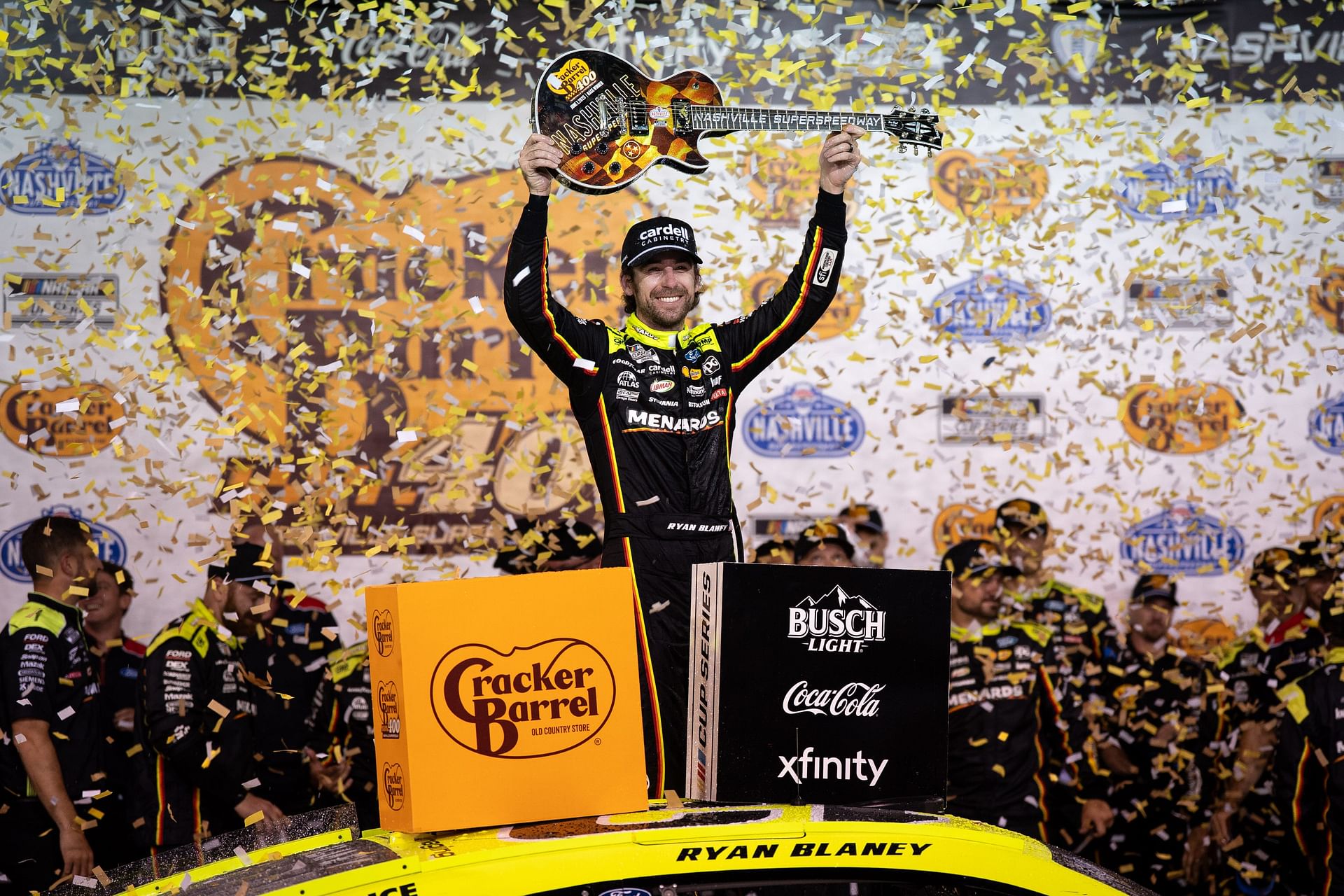 Who won the NASCAR race today at Nashville? Full results from 2025 Cracker Barrel 400