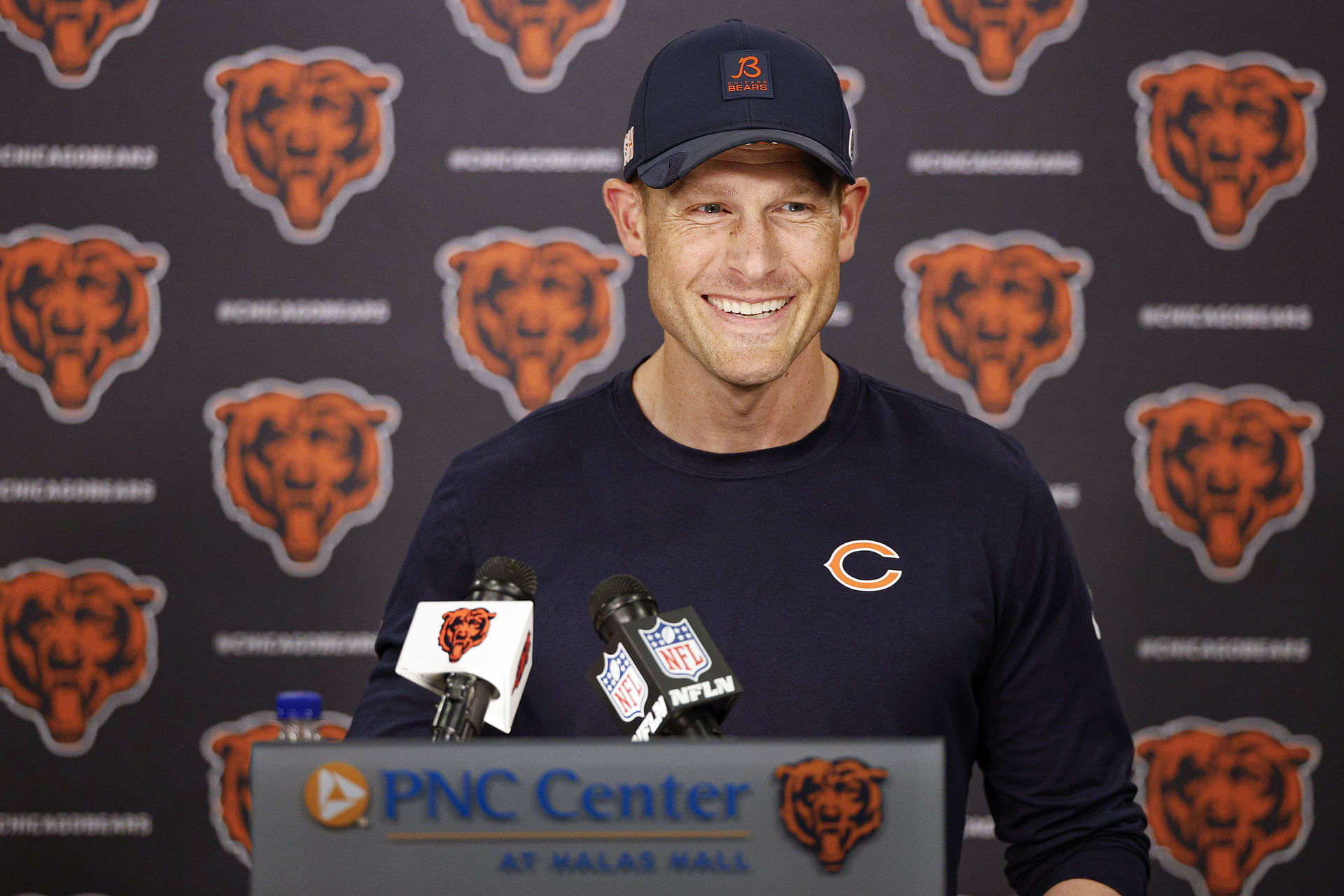 Its a shame - Ben Johnson frustrated with Luther Burden III missing Bears mandatory minicamp due to injury