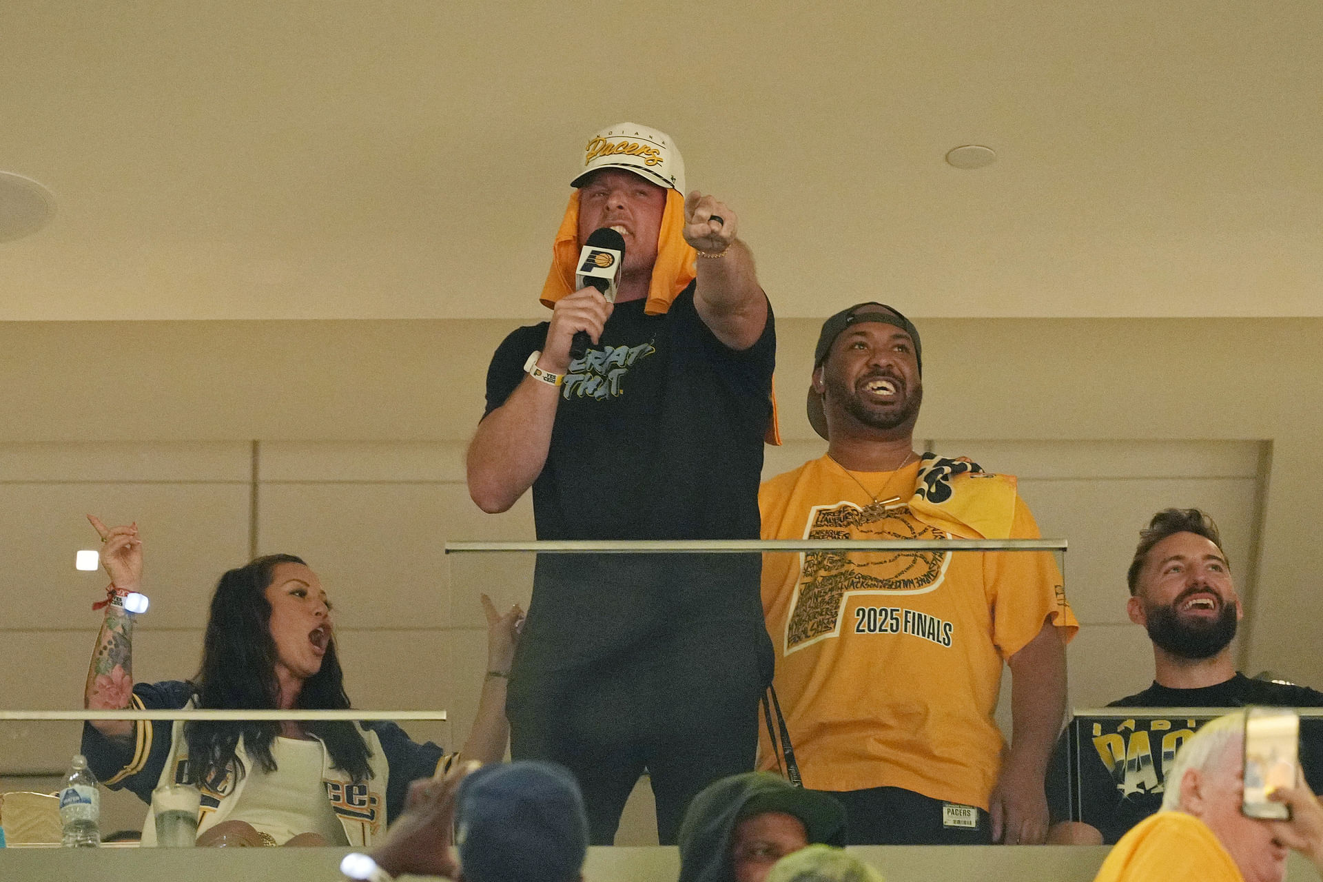 Pat McAfee brutally shades ESPN rival Stephen A. Smith in quick promo during Thunder-Pacers Game