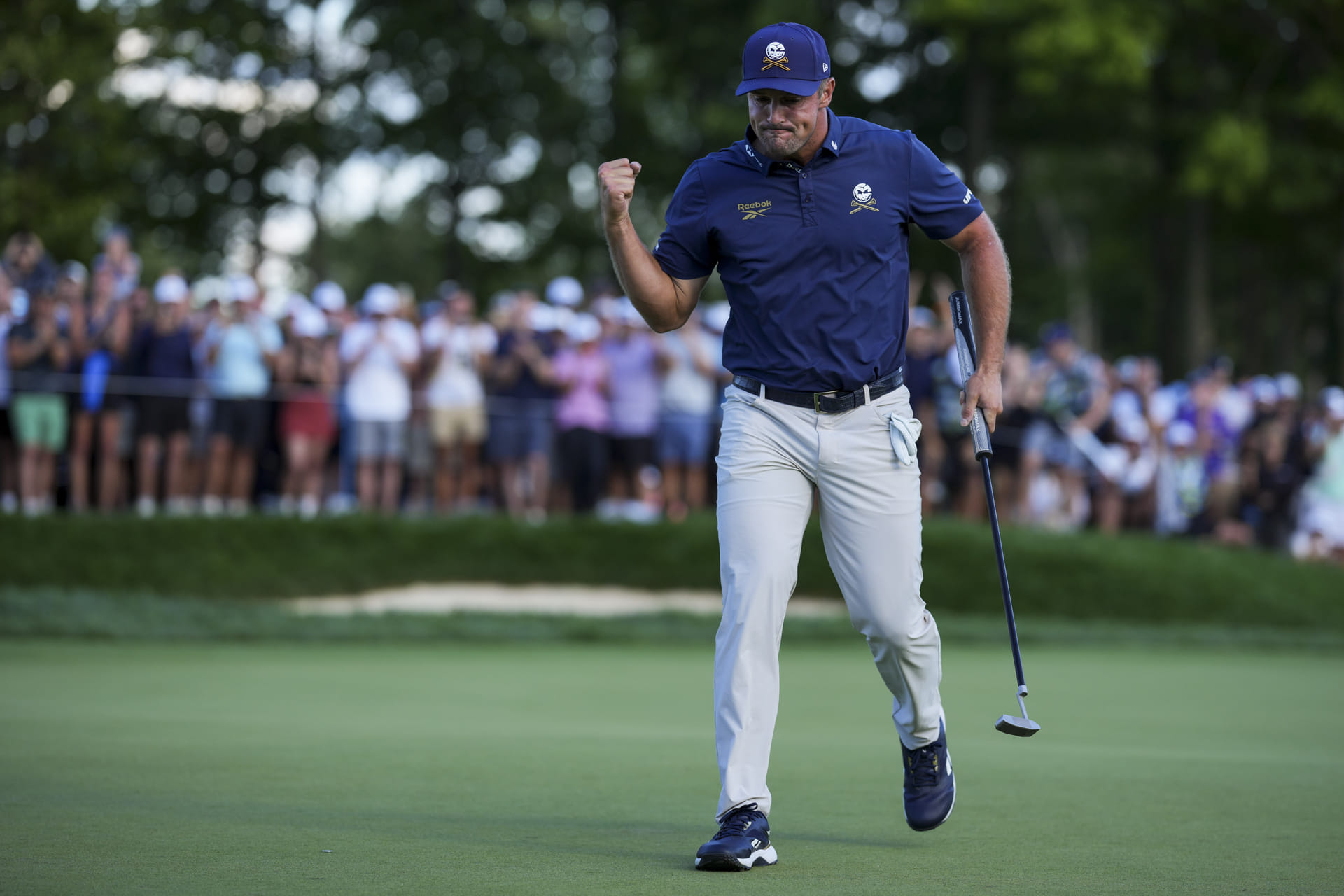 Bryson DeChambeau shares a 4-word reaction to his new challenge Bryson DeChambeau shares a 4-word reaction to his new challenge