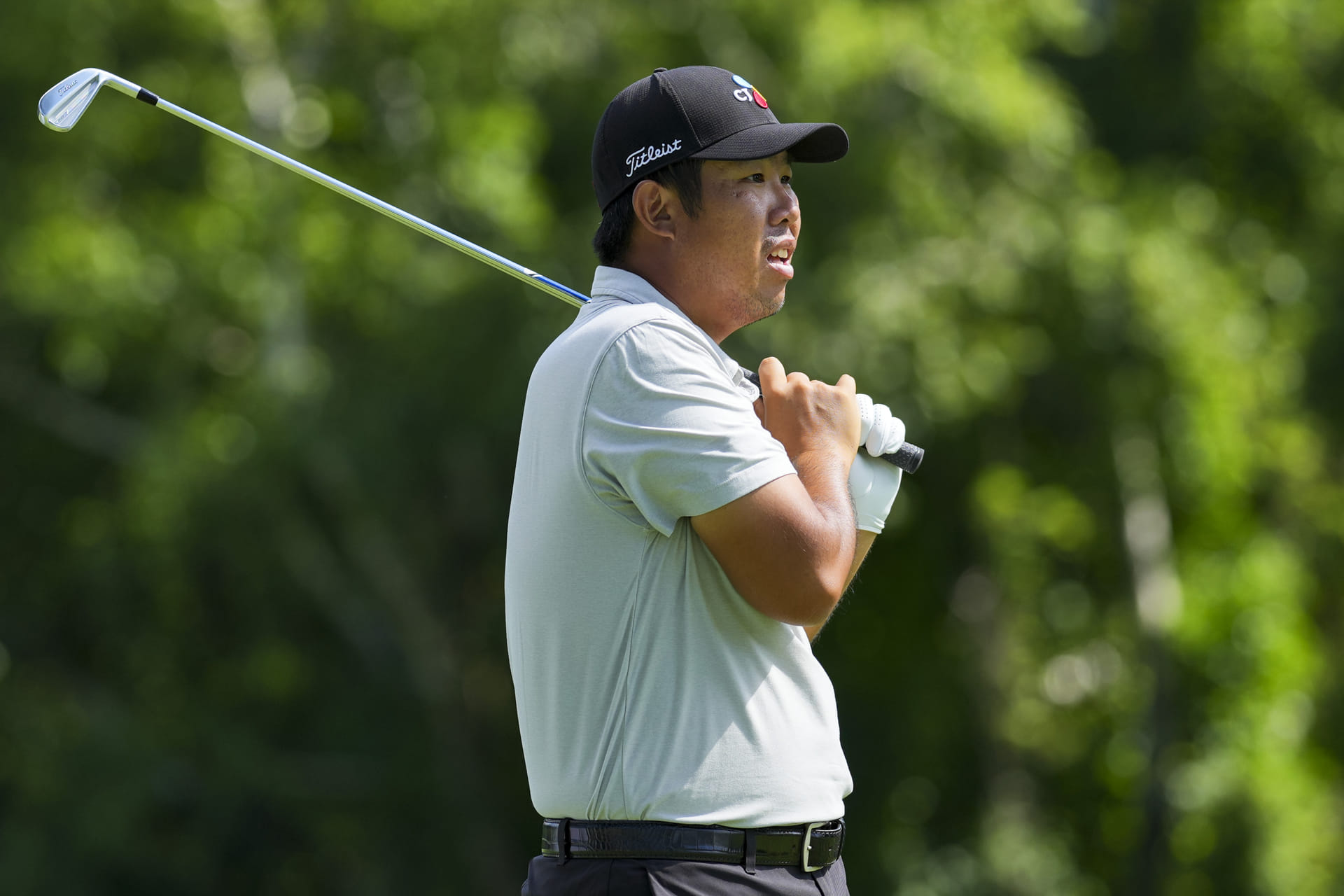 Byeong Hun An at the Rocket Mortgage Classic (Image Source: Imagn)