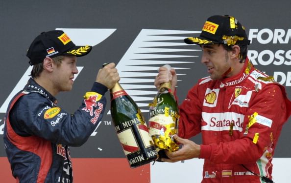 Alonso vs Vettel at Monza in 2011 and 2012: A Comparison