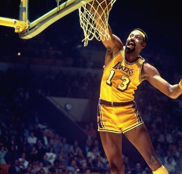 Wilt Chamberlain Nobody cheers for Goliath
