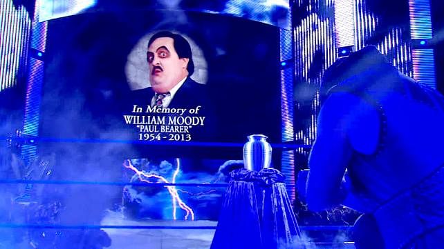 WWE Update: Paul Bearer's Hall of Fame induction by the Undertaker