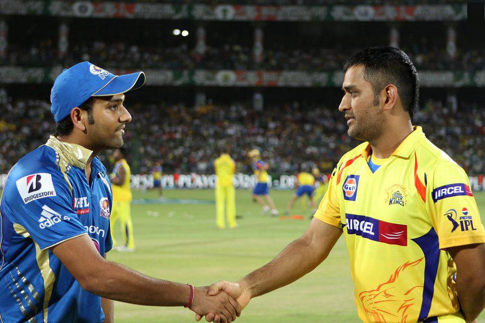 Rohit Sharma and MS Dhoni set to appear in their 100th IPL match