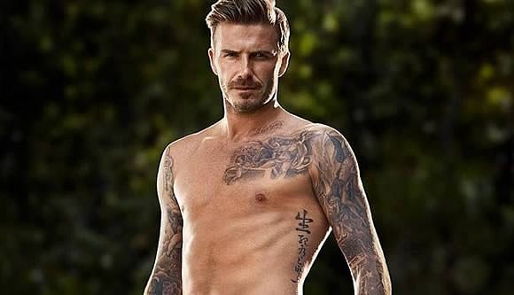 David Beckham In Underwear