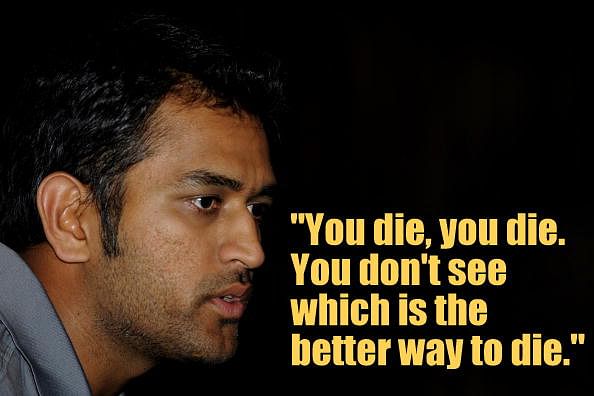 20 best MS Dhoni quotes - Slide 1 of 20 - 594 x 396 jpeg 40kB