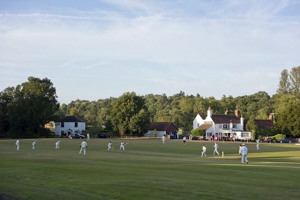 Village cricket match stopped due to the World War I set ... - 594 x 396 jpeg 133kB