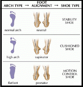 running shoe store with gait analysis