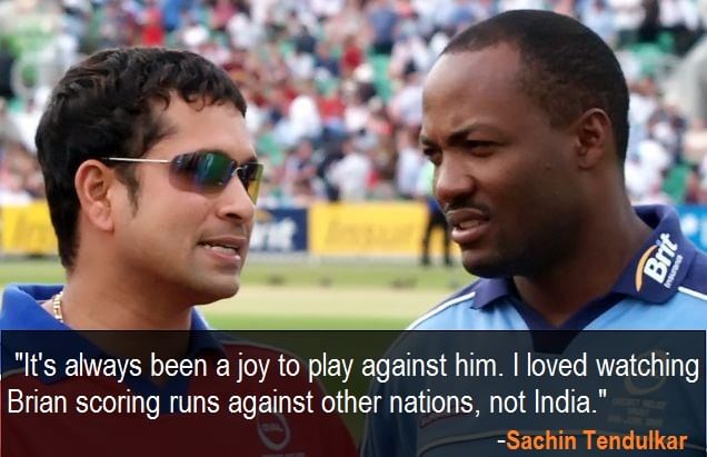 10 best quotes on Brian Lara - Slide 1 of 10