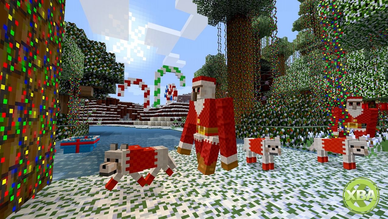 Minecraft brings Season's Greeting with new festive Mash-Up for Xbox