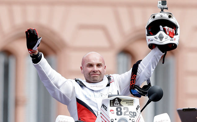 RIP Michal Hernik en el Rally Paris-Dakar 2015 1